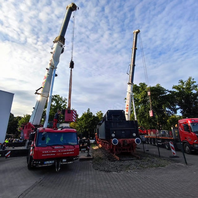 A.K.V. Autokranvermietung Günter Hüther - Job-Report